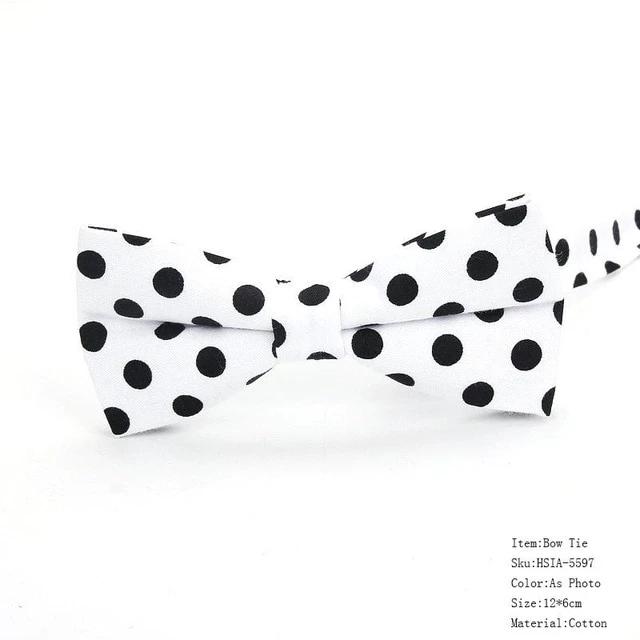 Mens Classic Polka Dot Bowtie Gift