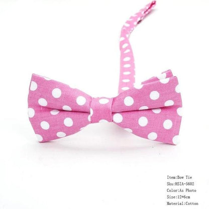 Mens Classic Polka Dot Bowtie Gift