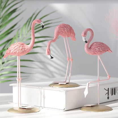 Stand Pink Flamingo Decor