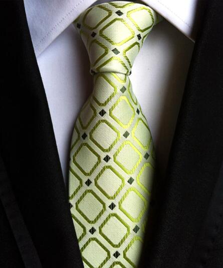 Men's Fashion Neckties Multicolor Stripes Silk Material