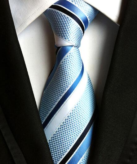 Men's Fashion Neckties Multicolor Stripes Silk Material