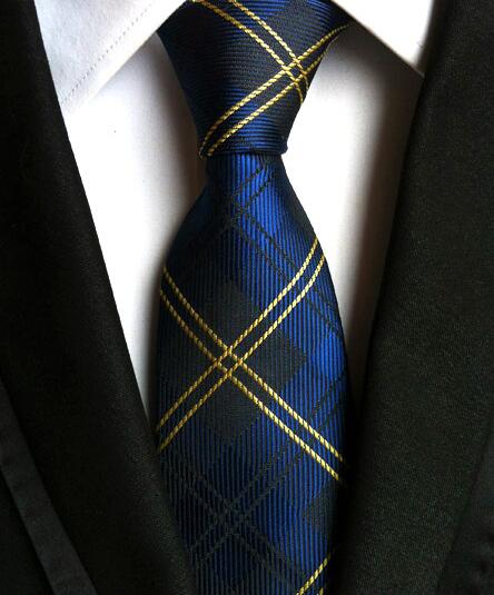 Men's Fashion Neckties Multicolor Stripes Silk Material