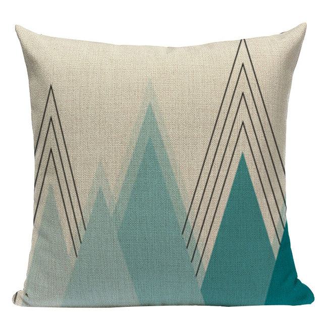Nordic Geometry Cushion Cover Decor Throw Pillow Case