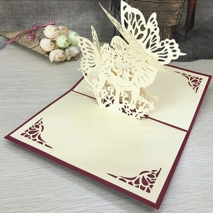 Birthday Love Postcard Greeting 3D Pop Up Cards