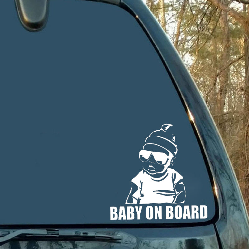 BABY ON BOARD Car Sticker Warning Sign Vinyl Decal