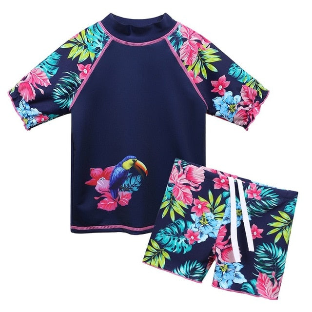 Summer Butterfly Girls Swimsuit – Top Notch Designs USA