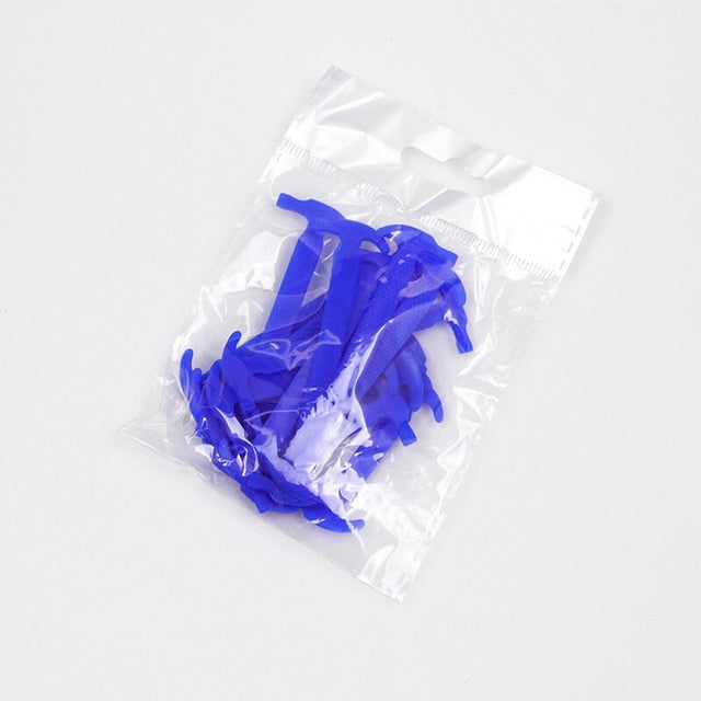 Elastic Silicone Shoelaces No Tie Sneakers Shoe Strings