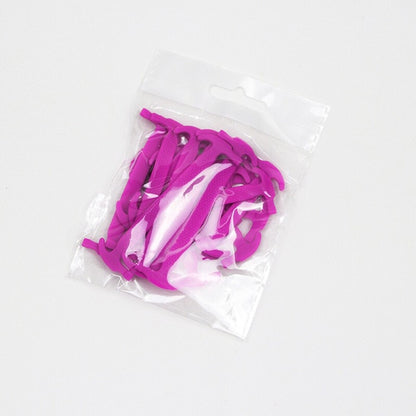 Elastic Silicone Shoelaces No Tie Sneakers Shoe Strings