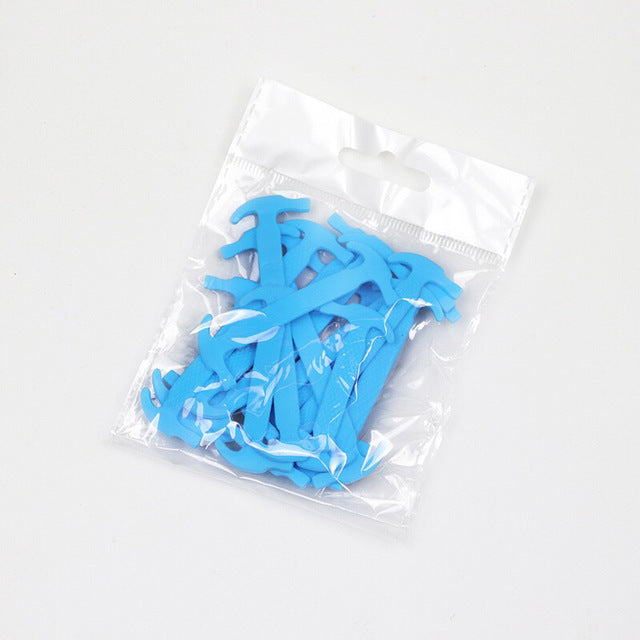 Elastic Silicone Shoelaces No Tie Sneakers Shoe Strings