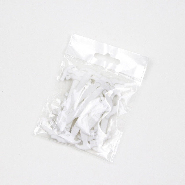 Elastic Silicone Shoelaces No Tie Sneakers Shoe Strings