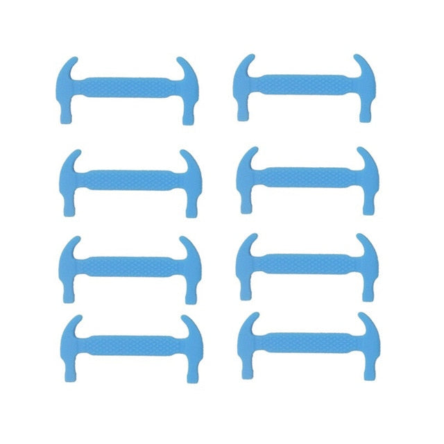 Elastic Silicone Shoelaces No Tie Sneakers Shoe Strings