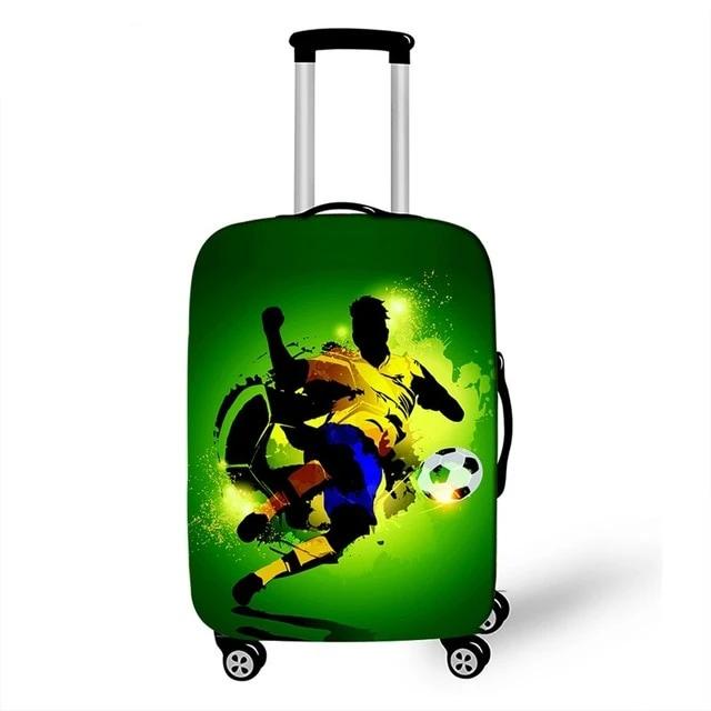 Soccer Suitcase Protective Cover Travel Case Sports