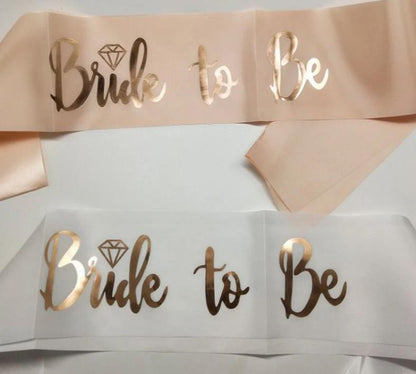 Hen Party Sash Bride Bachelorette