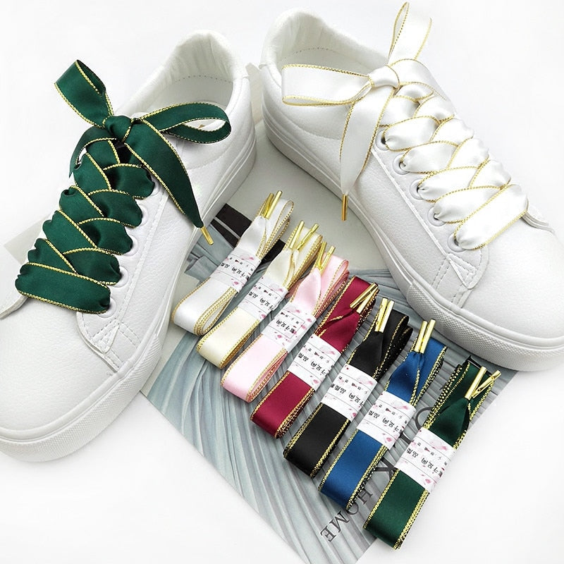 Casual Colorful Two Tone Sneaker Shoelaces