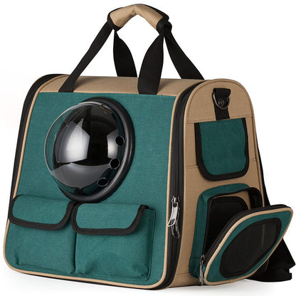 Pet Astronaut Travel Capsule Handbag Backpack Carrier Bag