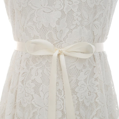 Crystal Pearl Bridal Belt Sash Ribbon