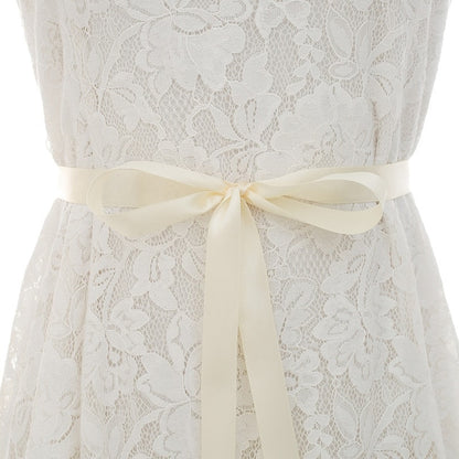 Crystal Pearl Bridal Belt Sash Ribbon