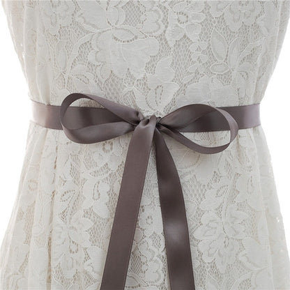 Crystal Pearl Bridal Belt Sash Ribbon
