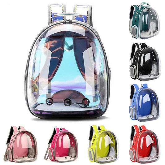 Pet Portable Carrier Bag Travel Clear Space Backpack