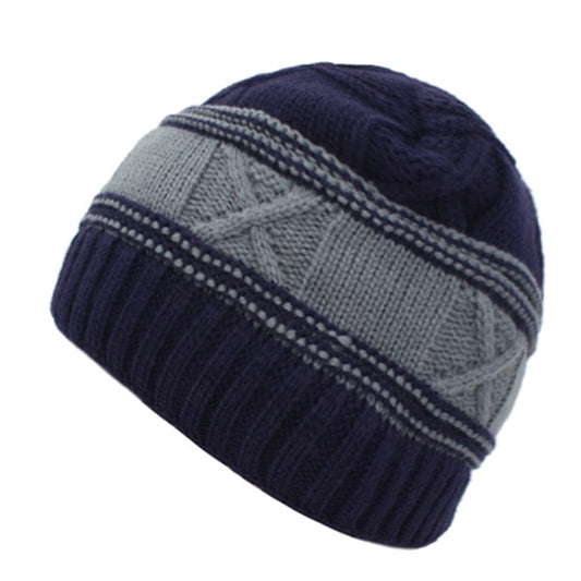 Winter Hats For Men Beanies Knitted Warm Fur