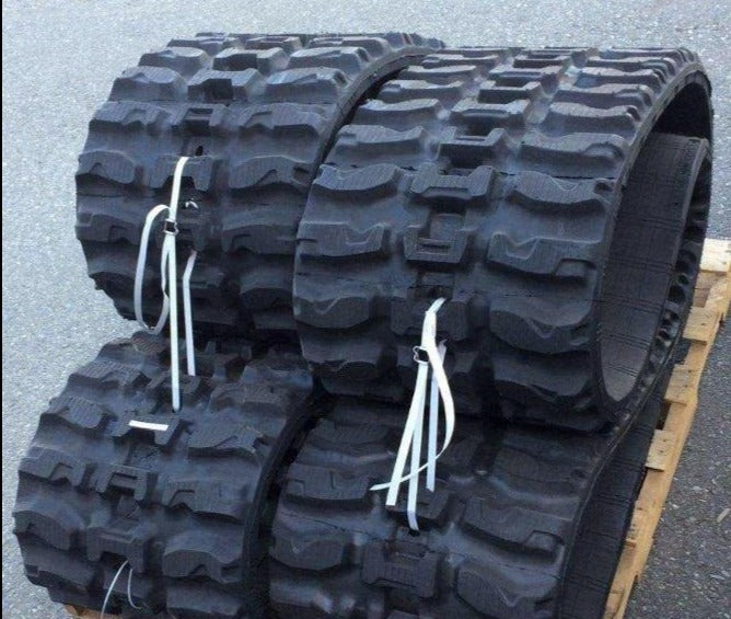 Two Rubber Tracks For Mustang 2500RT 450X86X58 Q Tread Free Shipping