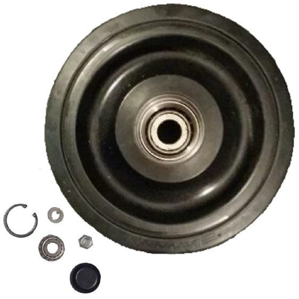 One 10" DuroForce Middle Bogie Wheel With Bearing Kit Fits Terex ST50 RW3 0702-253