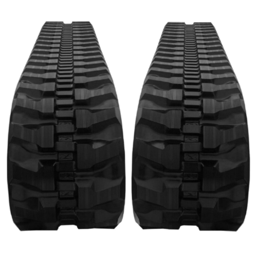 2 Rubber Tracks Fits CAT 259D3 13" 320X86X53 Block Tread