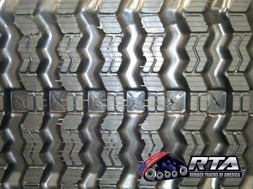 2 Rubber Tracks - Fits Case 465 95XT 450X86X60 Zig Zag Tread